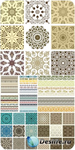 ,       / Textures, patterns and design elements vector