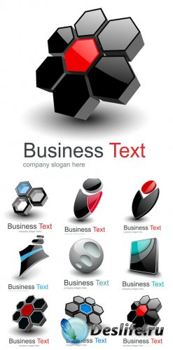     / Business, different logos vector