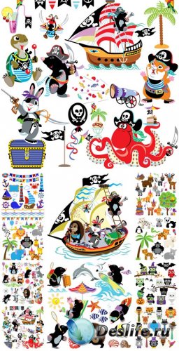  ,   / Cartoon animals, children vector