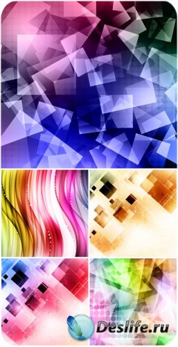  , ,   / Vector backgrounds abstract #1
