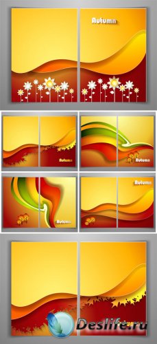    ,  / Autumn background vector, abstraction