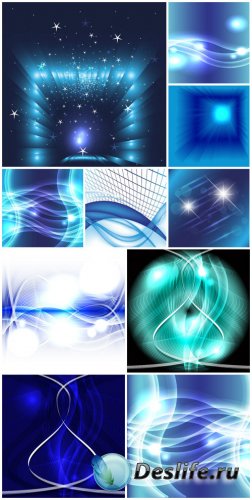    / Abstract vector backgrounds, blue backgrounds