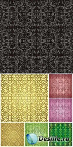     / Vector backgrounds with patterns