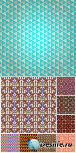     / Vector backgrounds with patterns