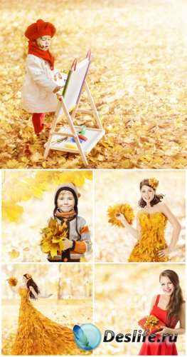   / People and autumn - Stock Photos