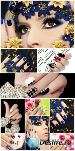 ,     / Manicure, stylish and fashionable woman - Stock Photo