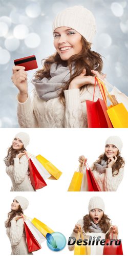 , ,    / Purchase, sale, woman shopping - stock photos