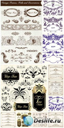  , ,    / Design elements, patterns, ornaments vector