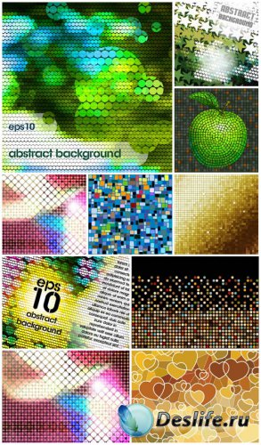     #15 / Vector backgrounds with abstraction # 15