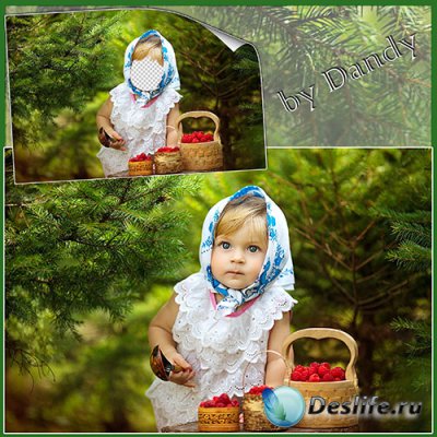 Костюм для фотошопа - Аленушка в лесу